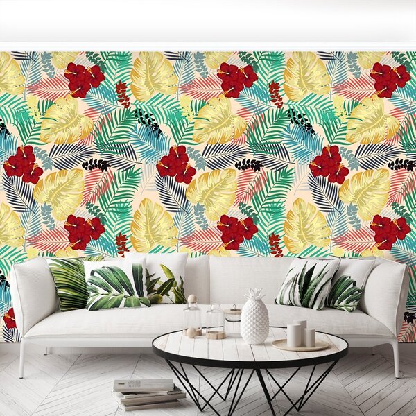 Fototapet Monstera Flori