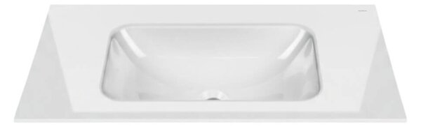 Oltens Kalla lavoar 80.2x46 cm dreptunghiular mobilier alb luciu 40210000
