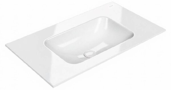 Oltens Kalla lavoar 80.2x46 cm dreptunghiular mobilier alb luciu 40210000