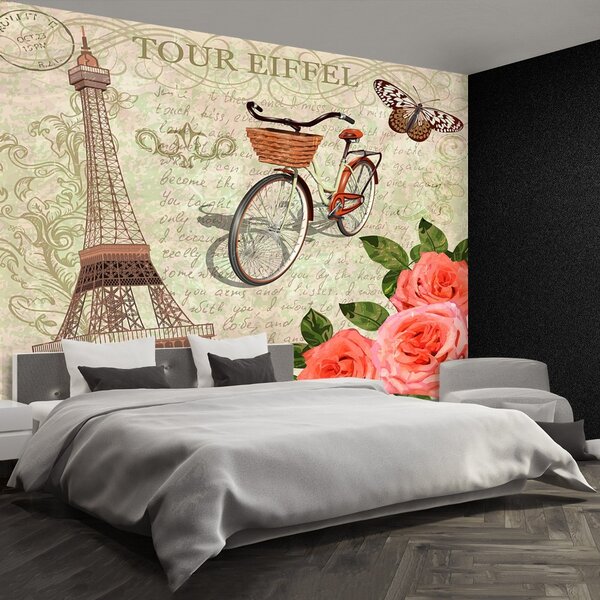 Fototapet Paris Vintage