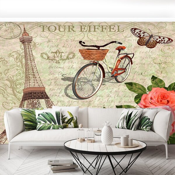 Fototapet Paris Vintage