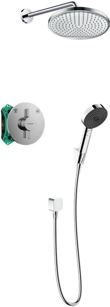 Set cap de duș Hansgrohe Crometta 26724000, baterie cadă-duș Hansgrohe DuoTurn S 75418000, 27413000, 01500180, 24302000, 26457000