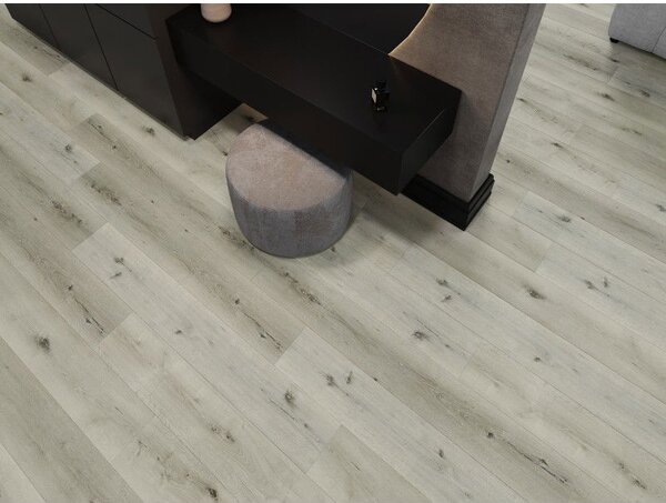 Mexen Silver Lake probă de panouri vinilice SPC 6,5 mm, strat suport IXPE 1,5 mm, 4 V-Fugă, Stejar - F1034-S