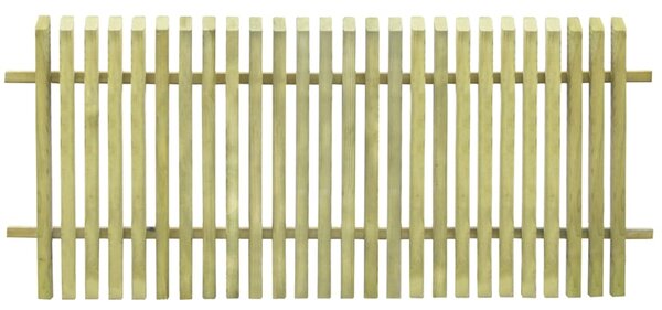 Gard pentru grădină, 170 x 75 cm, lemn de pin tratat