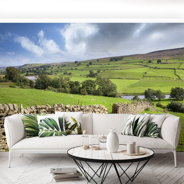Fototapet Yorkshire Valley