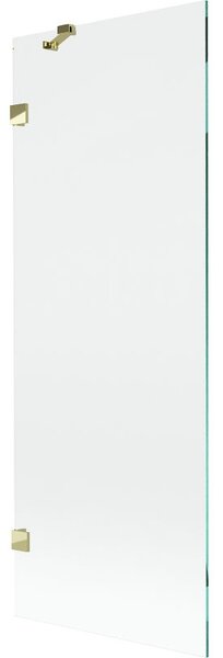 Mexen Lunar paravan cadă cu 1 panou 70 x 150 cm, transparent, auriu - 897-070-000-50-00