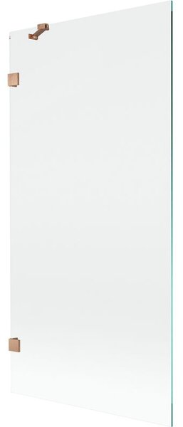 Mexen Lunar paravan de baie cu 1 panou 90 x 150 cm, transparent, cupru periat - 897-090-000-65-00