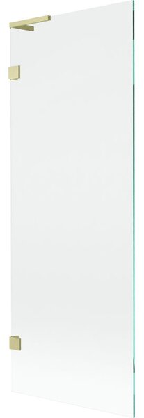 Mexen Lunar L paravan de baie cu 1 canat 70 x 150 cm, transparent, auriu periat - 897L-070-000-55-00