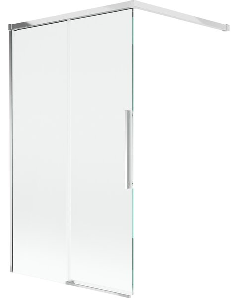 Mexen Rox paravan de baie, 2 panouri glisante, 120 x 150 cm, transparent, crom - 8C9-120-003-01-00