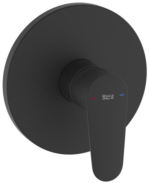 Roca Victoria Plus baterie de duș ascuns negru A5A224FNB0