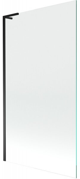Mexen Next L paravan de cadă cu 1 panou, 100 x 150 cm, transparent, negru - 895-100-000-03-00-70