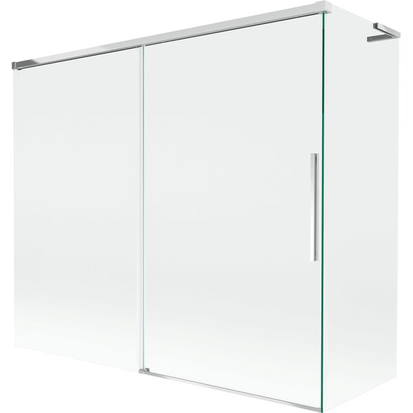 Mexen Rox L panou de baie, 2 uși glisante 180 + 80 x 150 cm, transparent, crom - 8C9L-180-080-01-00