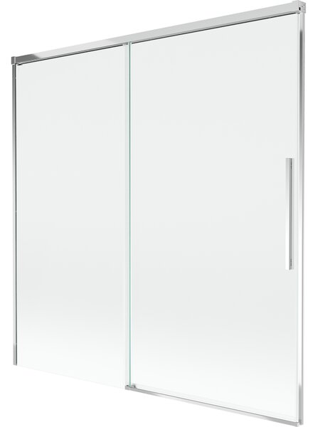 Mexen Rox paravan de duș 2-panouri glisante 160 x 150 cm, transparent, crom - 8C9-160-001-01-00