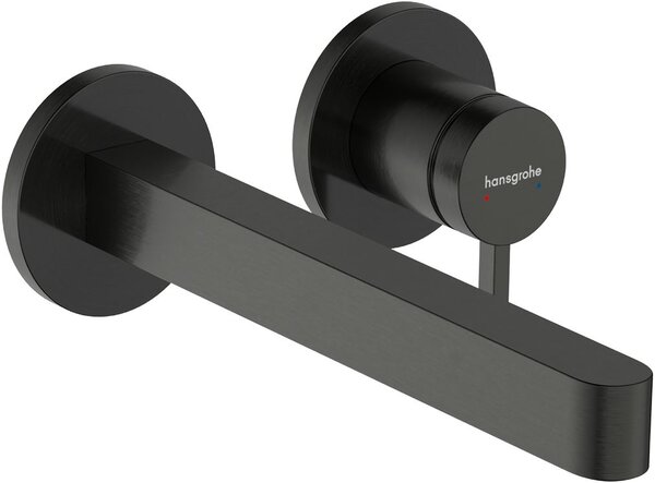 Hansgrohe Finoris baterie lavoar ascuns crom-negru 76050340