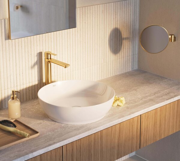 Grohe Lineare baterie lavoar stativ Brushed Warm Sunset 23405DL1
