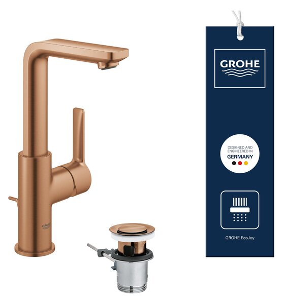 Grohe Lineare baterie lavoar stativ Brushed Warm Sunset 23296DL1