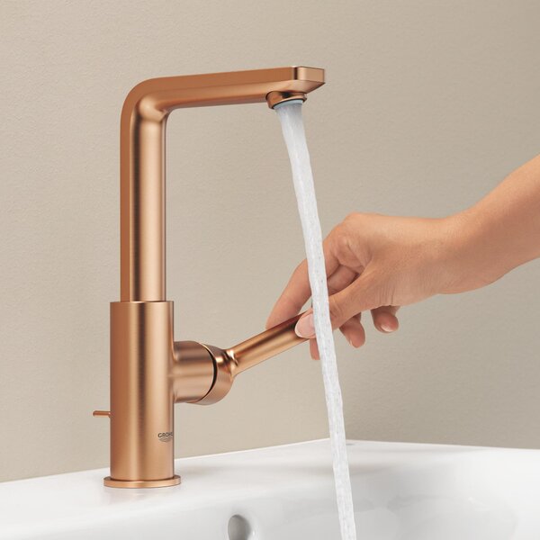 Grohe Lineare baterie lavoar stativ Brushed Warm Sunset 23296DL1