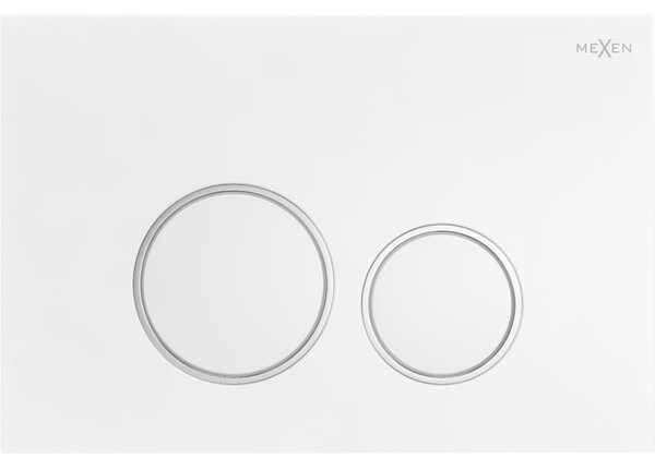 Mexen Fenix ​​​​05, buton de întors pentru modulul Mexen, alb-crom mat, 600520
