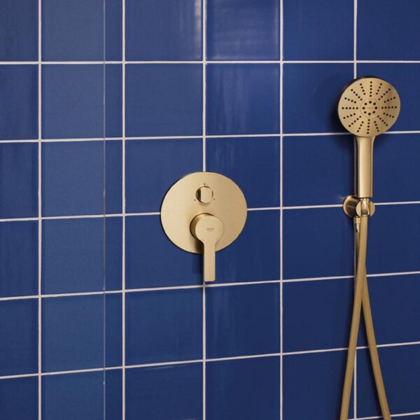 Grohe Lineare baterie cadă-duș ascuns Brushed Cool Sunrise 24095GN1