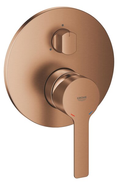 Grohe Lineare baterie cadă-duș ascuns Brushed Warm Sunset 24095DL1