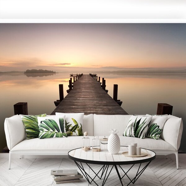 Fototapet Lake Pier