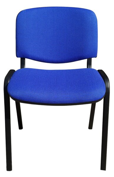 Scaun vizitator GOA BLACK, Safir-negru stofa cagliari