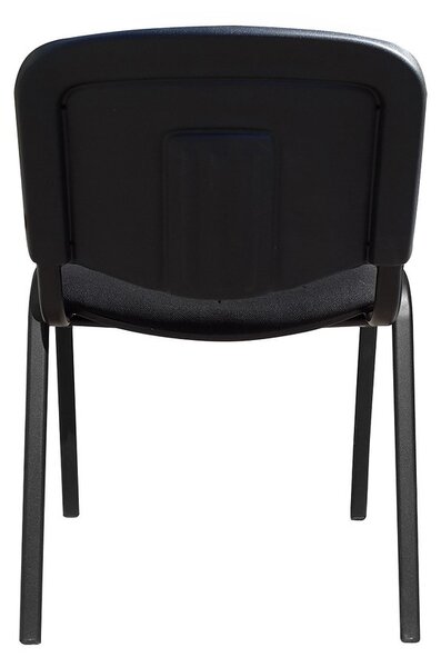 Scaun vizitator GOA BLACK, Negru stofa cagliari