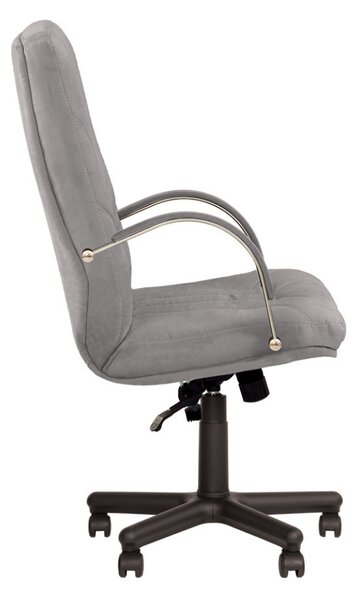 Scaun directorial MAVIS, mecanism Anyfix, textil microfibra, Gri