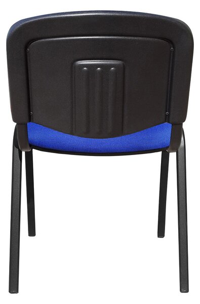 Scaun vizitator GOA BLACK, Safir-negru stofa cagliari