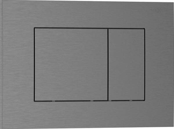 Mexen Tex 02 buton de spălare, gun gray periat - 6102-12