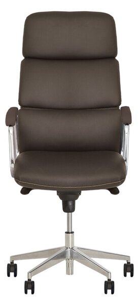 Scaun directorial VEGAS, Brun inchis, piele ecologica