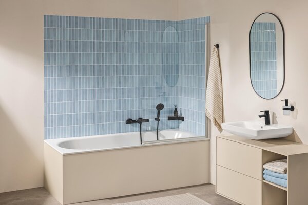 Grohe Get baterie lavoar stativ negru 235862430