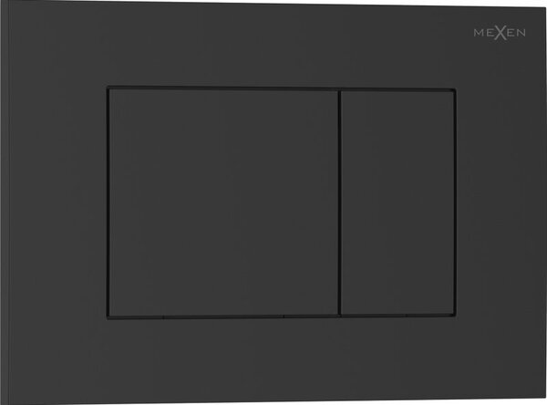 Mexen Tex 02 buton de spălare, negru mat - 6102-02