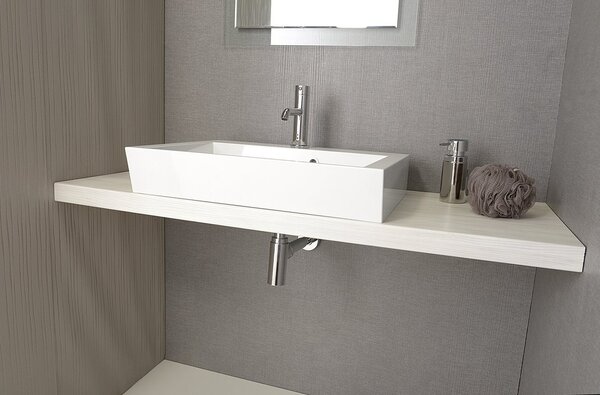 Sapho Blat lavoar Sapho, AVICE 100x50cm, grosime 5cm, stejar alb vechi, AV105