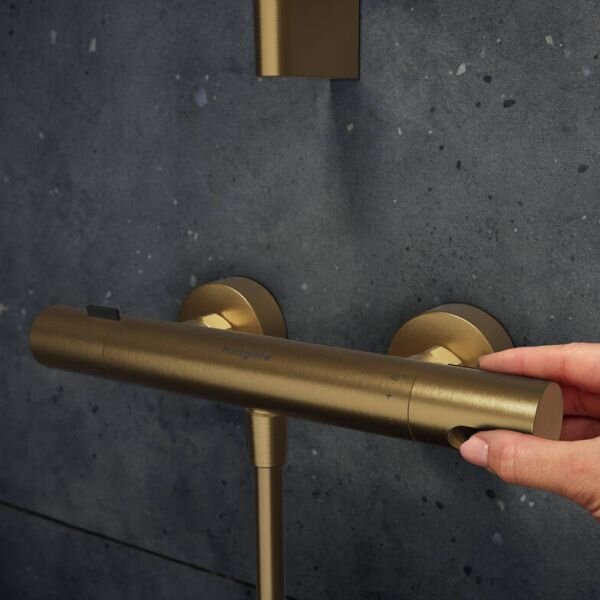 Hansgrohe Ecostat Fine baterie de duș perete cu termostat || 13324140