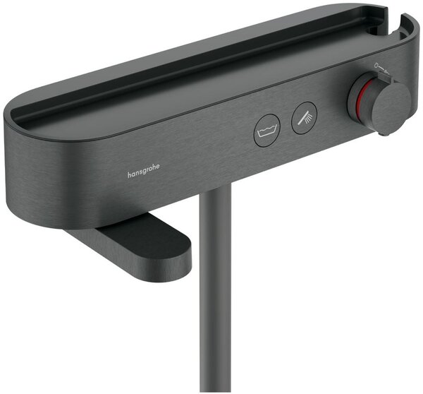Hansgrohe ShowerTablet baterie cadă-duș perete cu termostat crom-negru 24340340