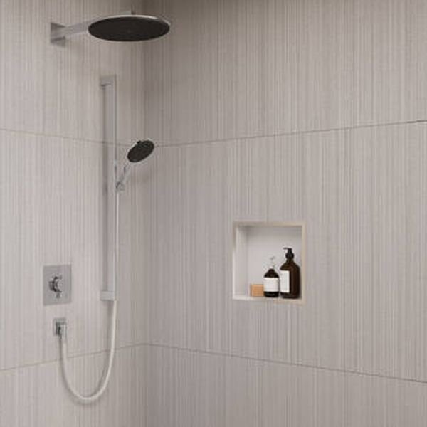 Hansgrohe Raindance Alive Select S set de duș ascuns cu termostat cu duș de ploaie crom 24622000