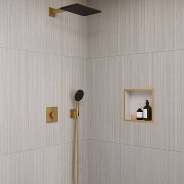 Hansgrohe Raindance Alive Q set de duș ascuns cu termostat cu duș de ploaie || 24620140