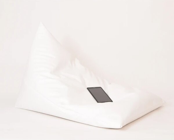 Fotoliu sac Kudos, Material Impermeabil - Alb