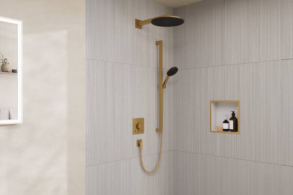 Hansgrohe Raindance Alive Select S set de duș ascuns cu termostat cu duș de ploaie || 24622140
