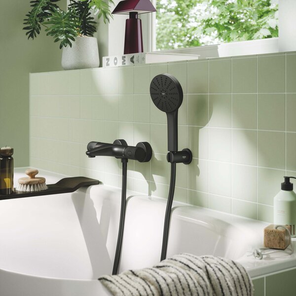 Grohe Vitalio Joy set de duș perete negru 1348652430