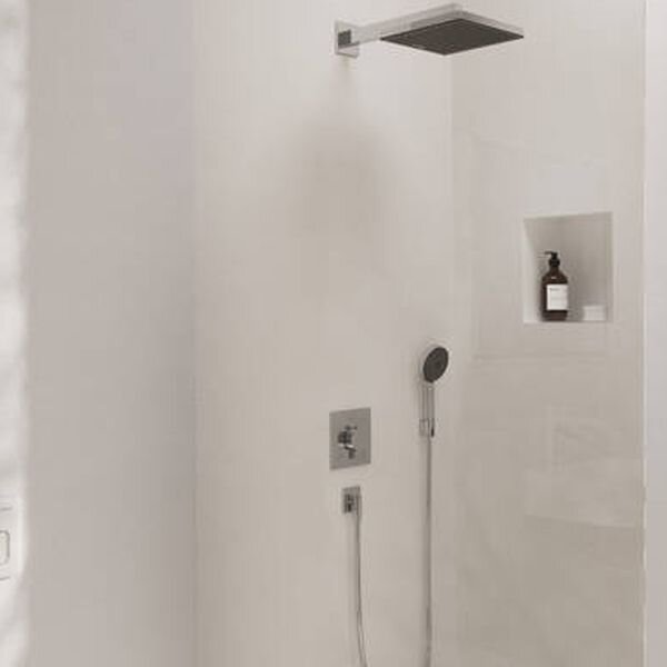 Hansgrohe Pulsify E set de duș ascuns cu termostat cu duș de ploaie crom 24625000