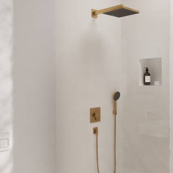 Hansgrohe Pulsify E set de duș ascuns cu termostat cu duș de ploaie || 24625140