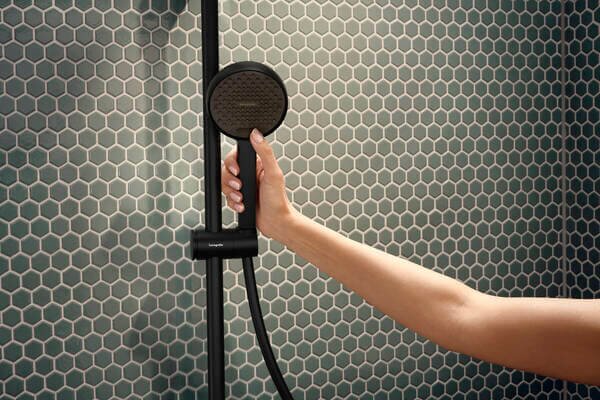 Hansgrohe Activera Q set de duș perete cu duș de ploaie negru 28748670