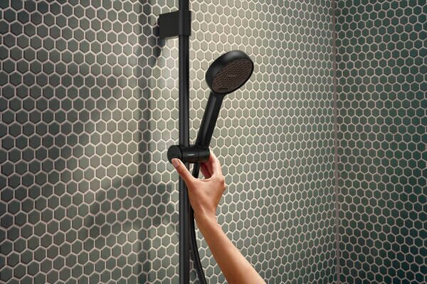 Hansgrohe Activera Q set de duș perete cu duș de ploaie negru 28748670