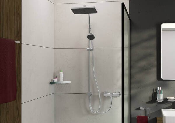 Hansgrohe Activera Q set de duș perete cu duș de ploaie crom 28757000