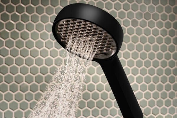 Hansgrohe Activera Q set de duș perete cu termostat cu duș de ploaie negru 28649670