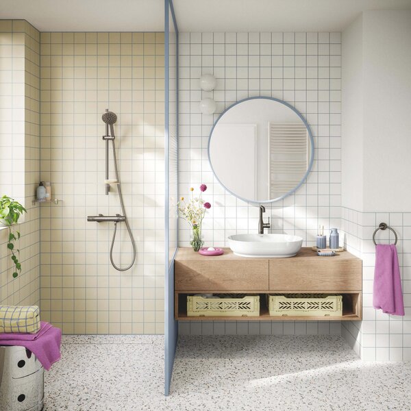 Grohe Vitalio Joy set de duș perete Brushed Hard Graphite 134866AL00