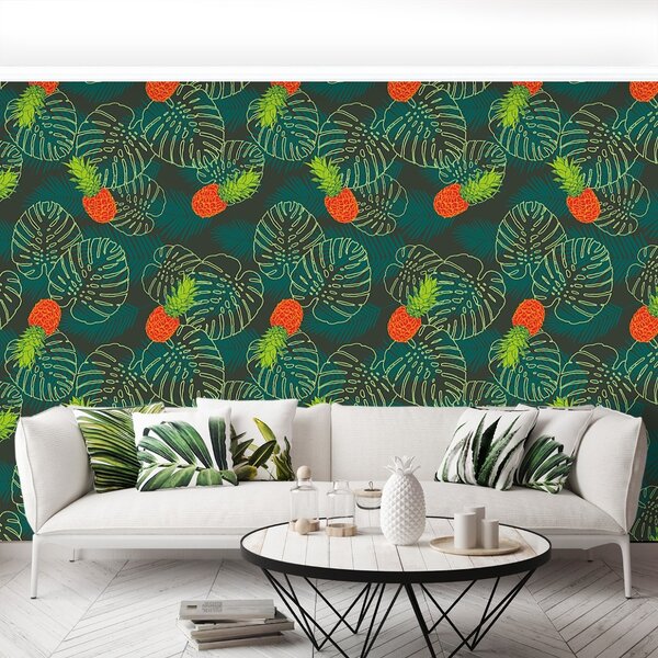 Fototapet Frunze de palmier Fructe