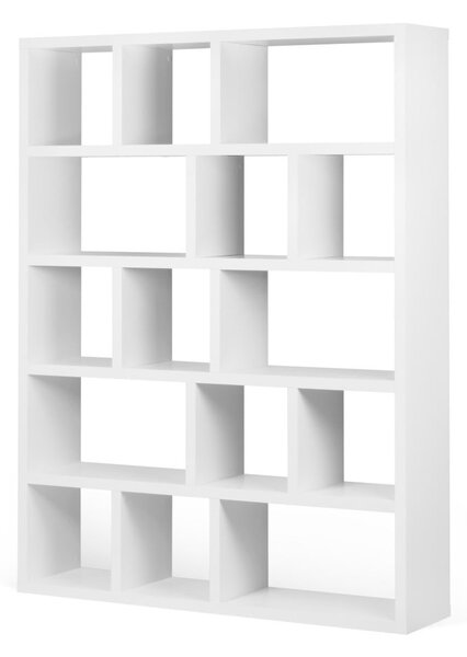 Bibliotecă albă 150x198 cm Berlin – TemaHome
